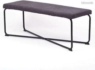 Banc d'intérieur TODAY gris 110 x 40,5 x 42 cm