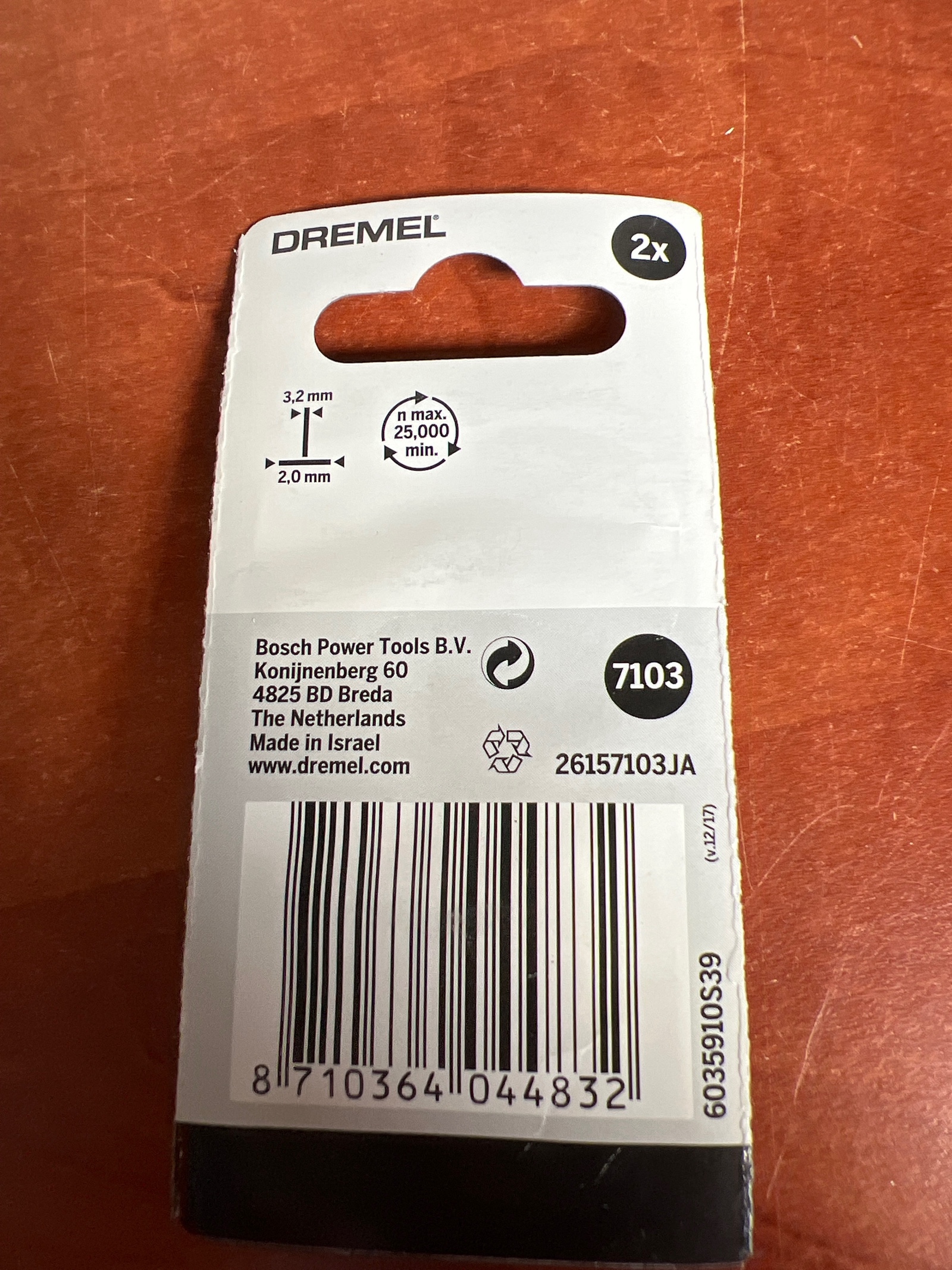 Dremel 7103 – pointe diamant pour outil rotatif — photo 2
