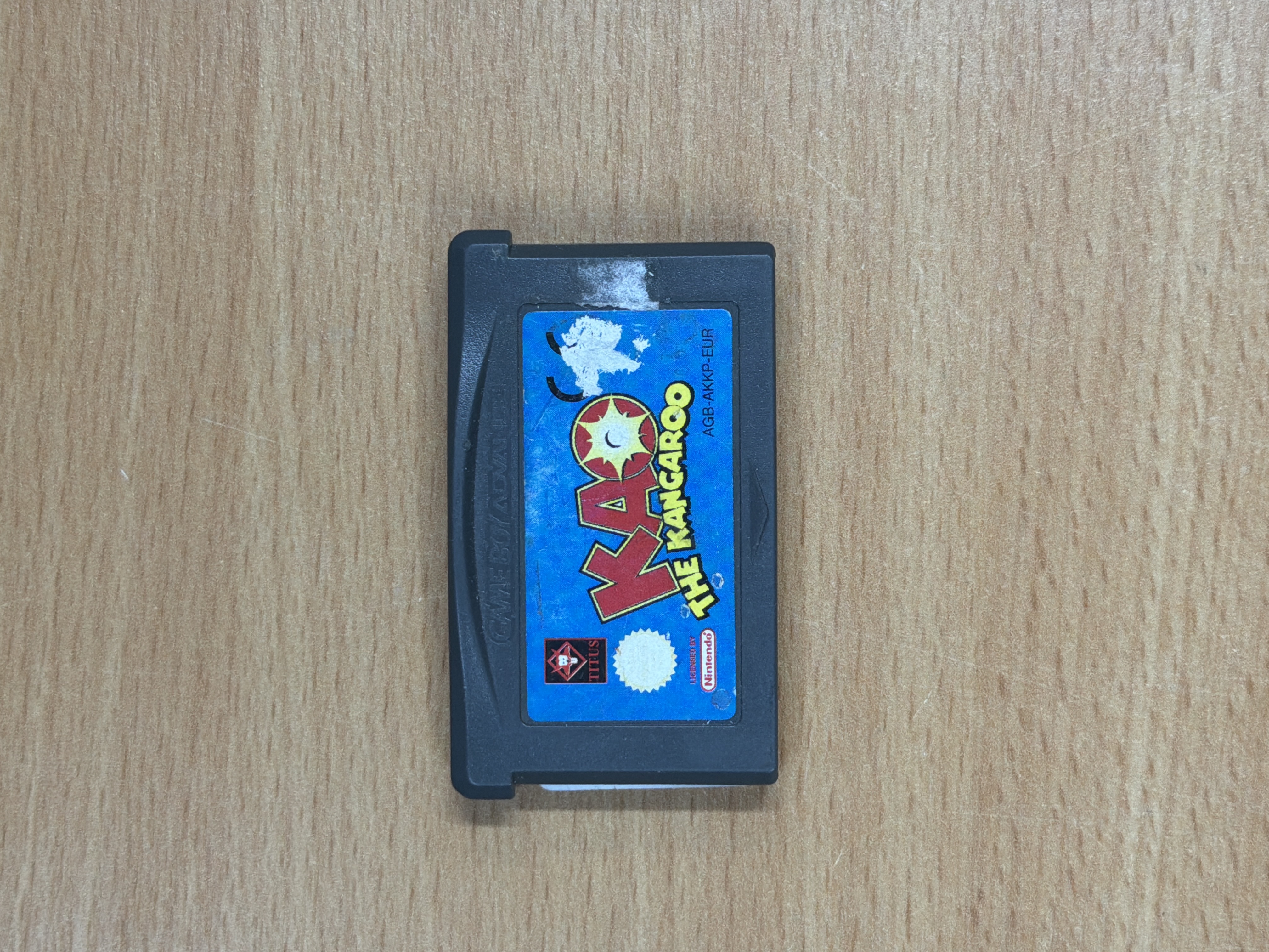 Kao The Kangaroo sur Game Boy Advance