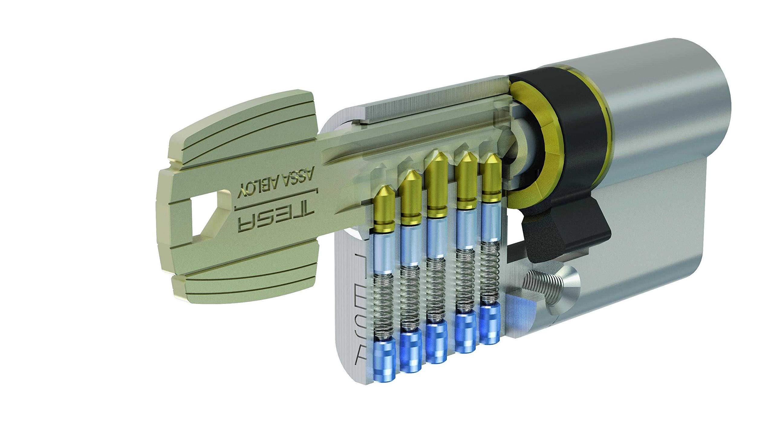 Tesa - Demi-cylindre TE5 laiton varié 30x10 mm