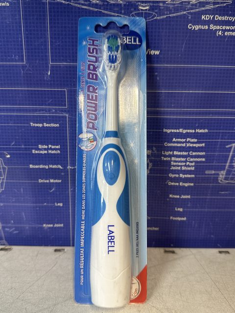 Brosse à dents à piles Labell 2 piles incluses