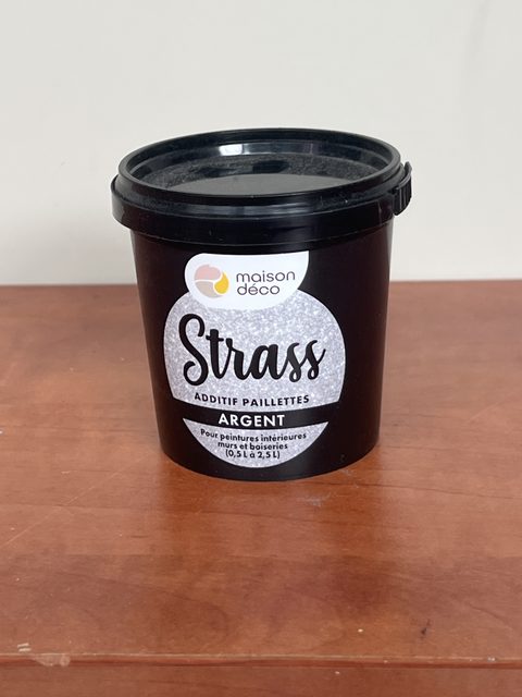 Additif paillettes argent Maison Déco Strass 25 g