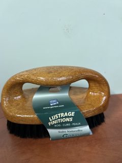 Brosse de lustrage finitions en bois pour bois, cuirs et peaux
