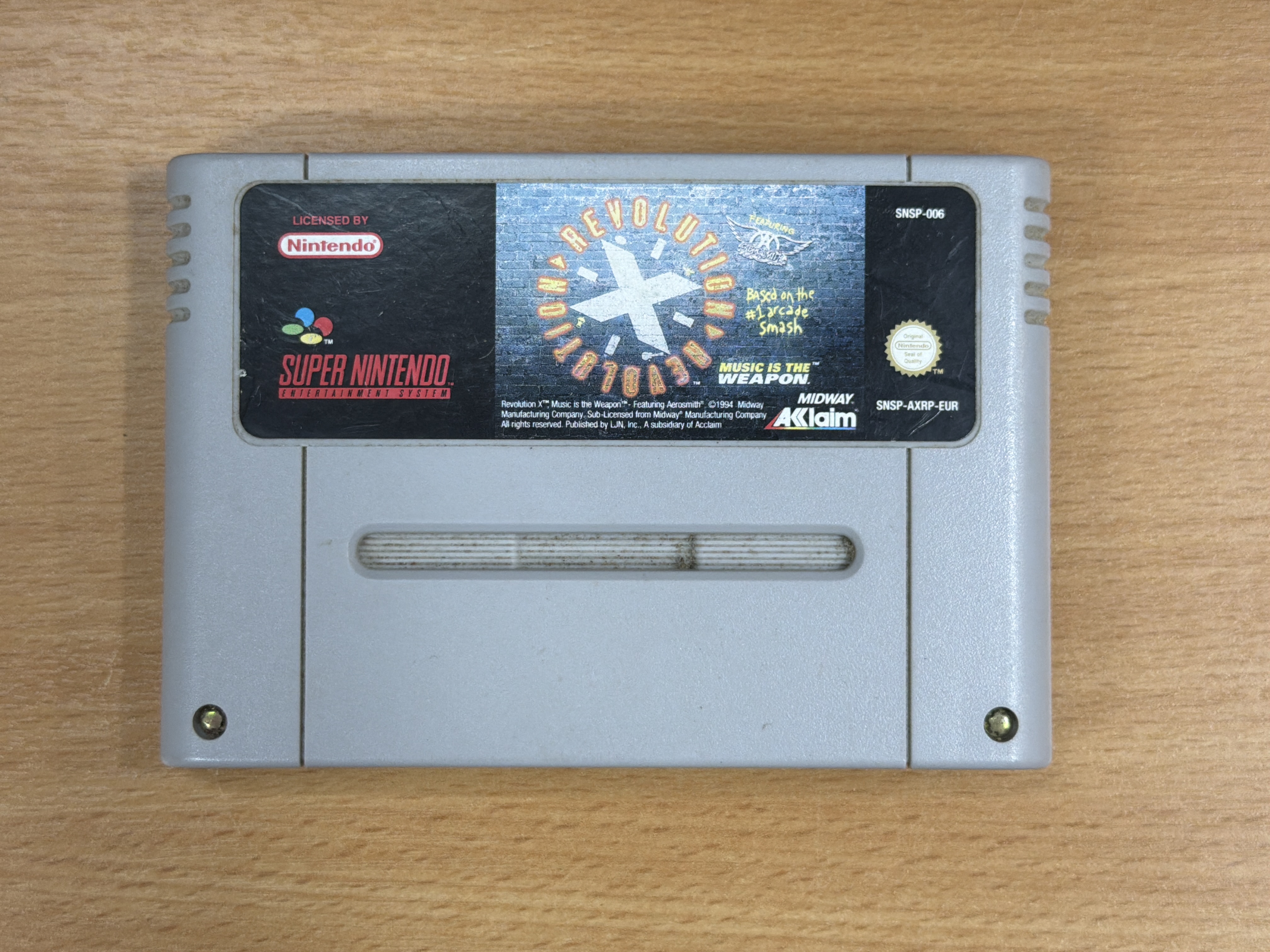Revolution X Super Nintendo SNES