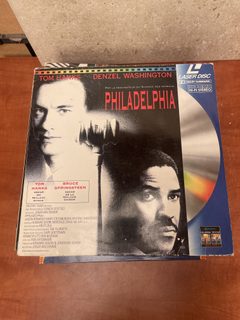 Philadelphia LaserDisc VF Tom Hanks Denzel Washington