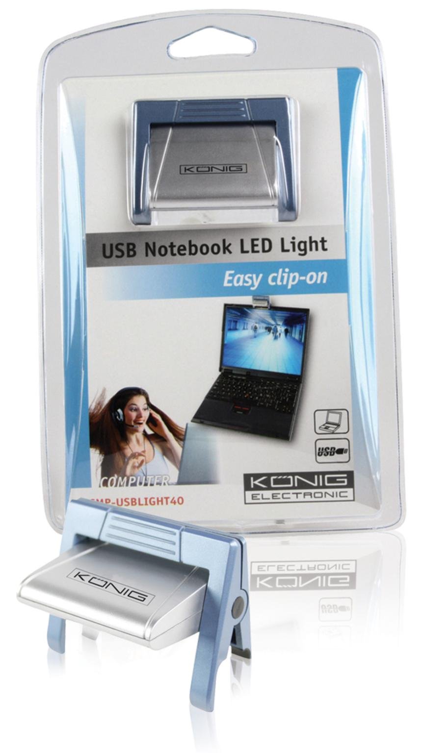 Lampe pour ordinateur portable CMP-USB LIGHT 40 avec LED, KONIG
