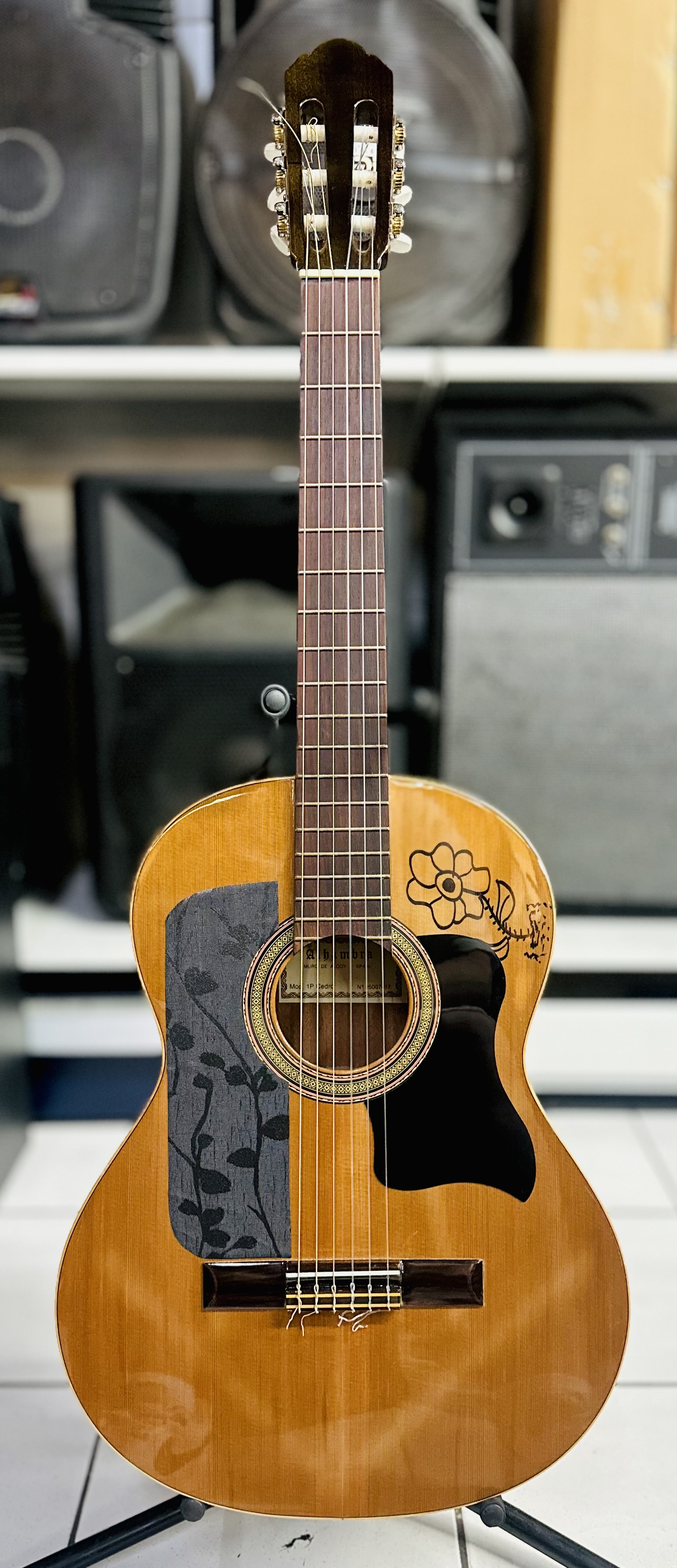 Guitare classique Alhambra 1P Cedro acoustique