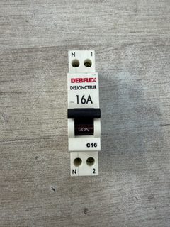 Disjoncteur Debflex DP16 16 A C16 230 V
