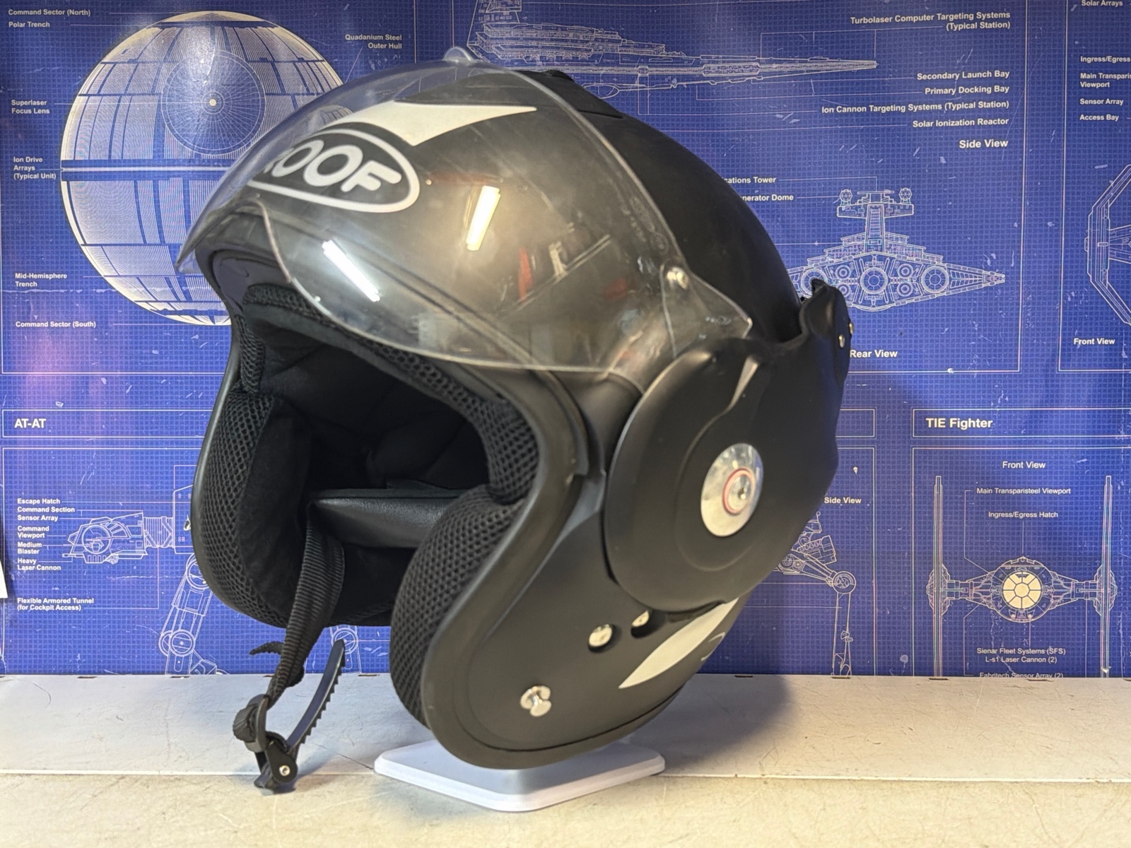 Casque moto ROOF Desmo taille 54 — photo 2