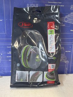 Casque anti-bruit JSP Sonis 1 SNR 27 gris vert