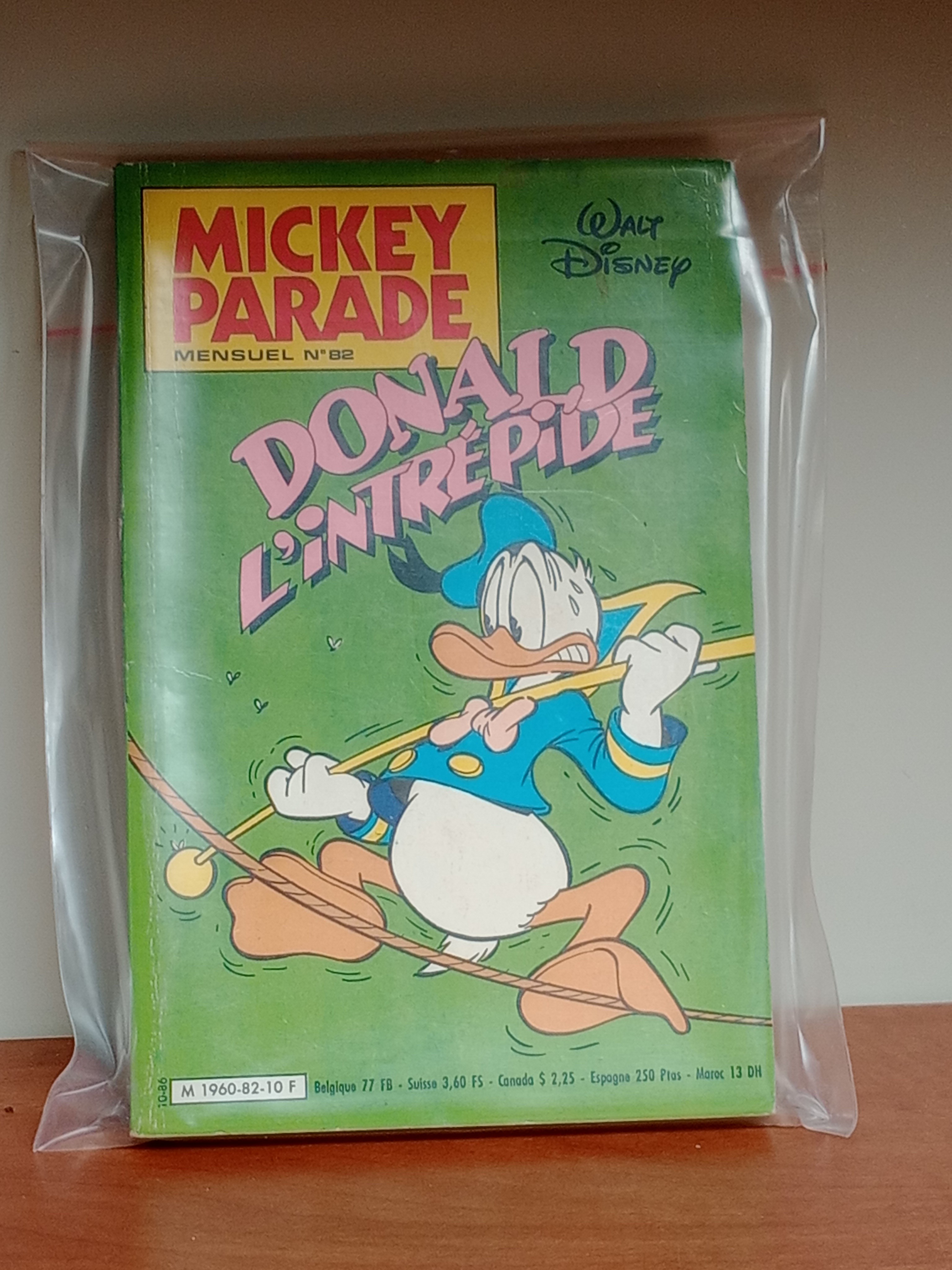 BD Mickey Parade mensuel n°82 Donald l’intrépide