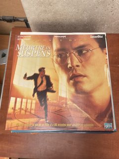 LaserDisc Meurtre en suspens avec Johnny Depp