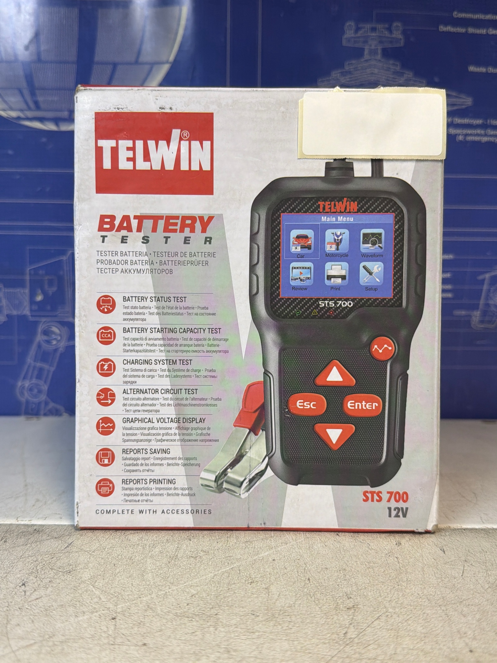 Telwin STS 700 testeur de batterie 12V