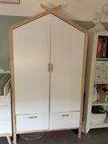 Armoire enfant Vertbaudet Cabane Robinson blanc mat — photo 1