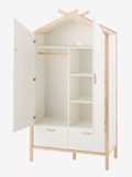 Armoire enfant Vertbaudet Cabane Robinson blanc mat — photo 2