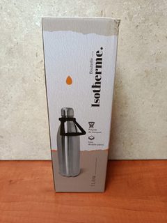 Bouteille isotherme inox 1 litre double paroi