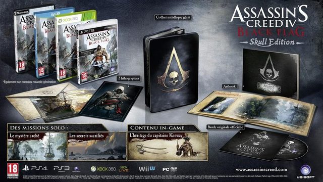 Assassin's Creed Iv - Black Flag - Skull Edition Ps4