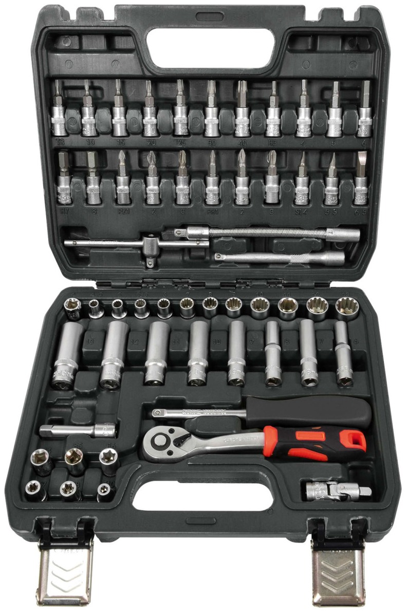 Coffret cliquet Autobest 56 pièces 1/4