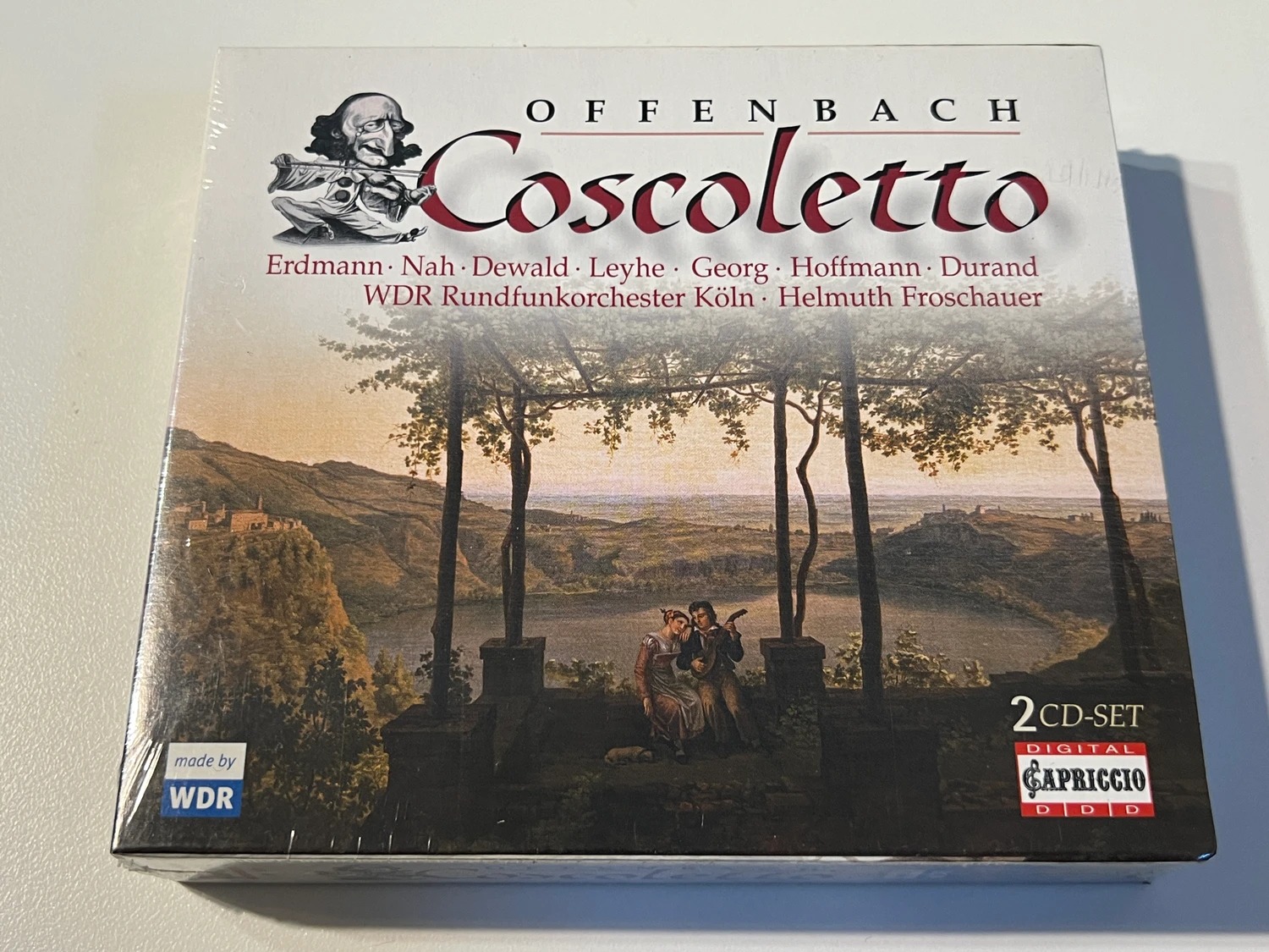 Jacques Offenbach Coscoletto album CD 2 disques