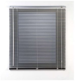 Store vénitien aluminium argent Stor Planet 75 x 250 cm
