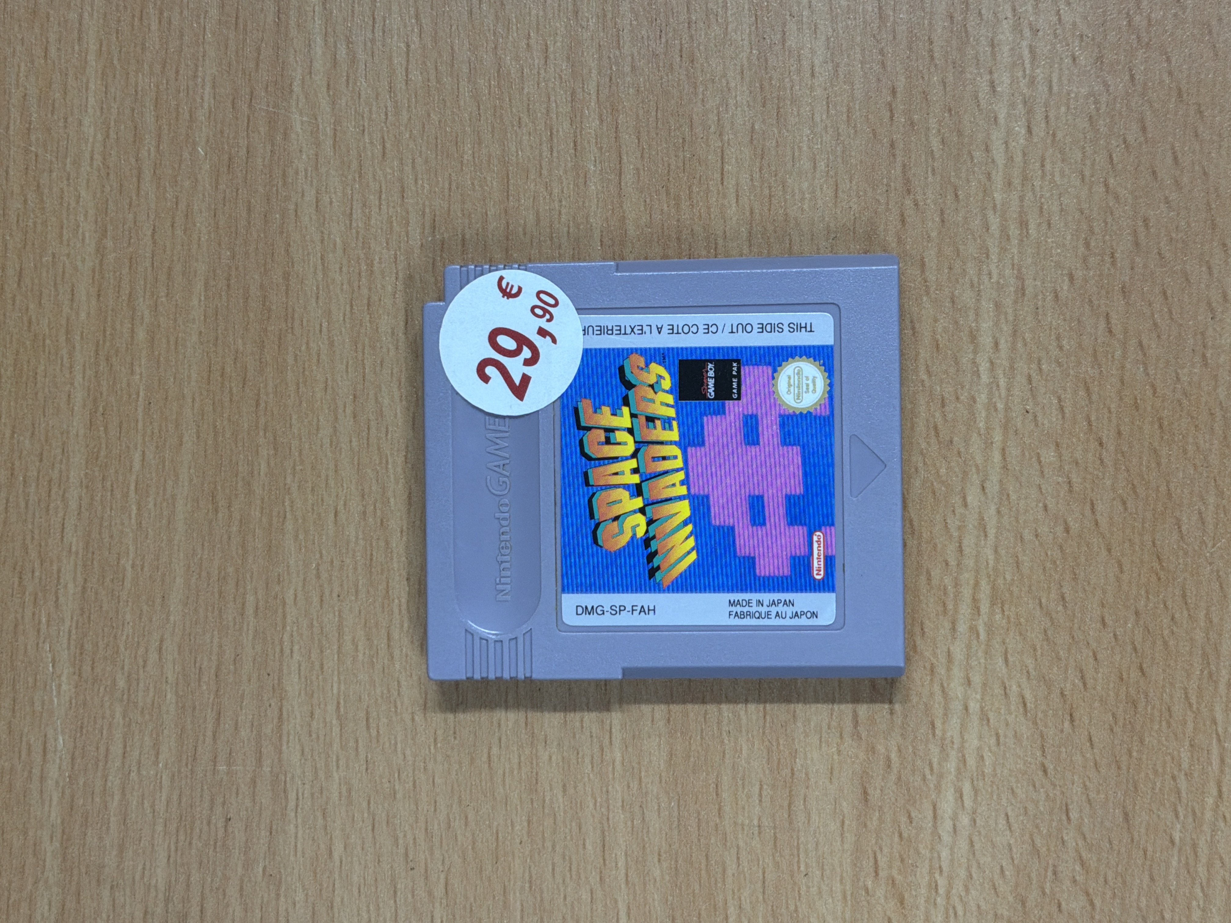 Space Invaders sur Nintendo Game Boy
