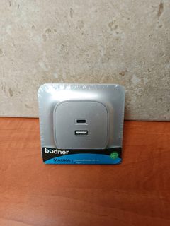 Bodner MAUKA - Chargeur mural USB-A + USB-C (double port)