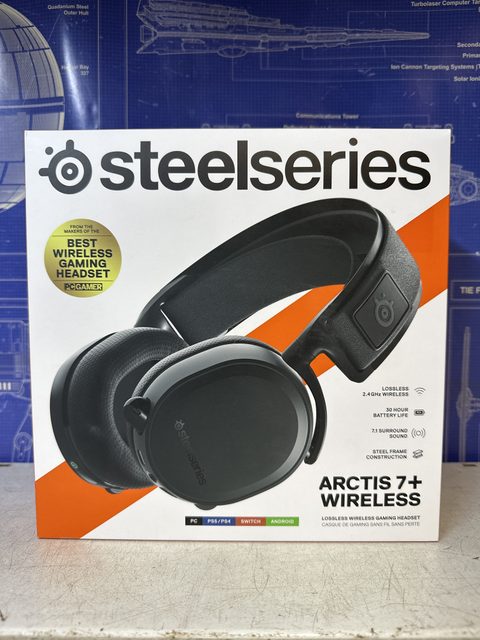 Casque gaming SteelSeries Arctis 7+ Wireless noir