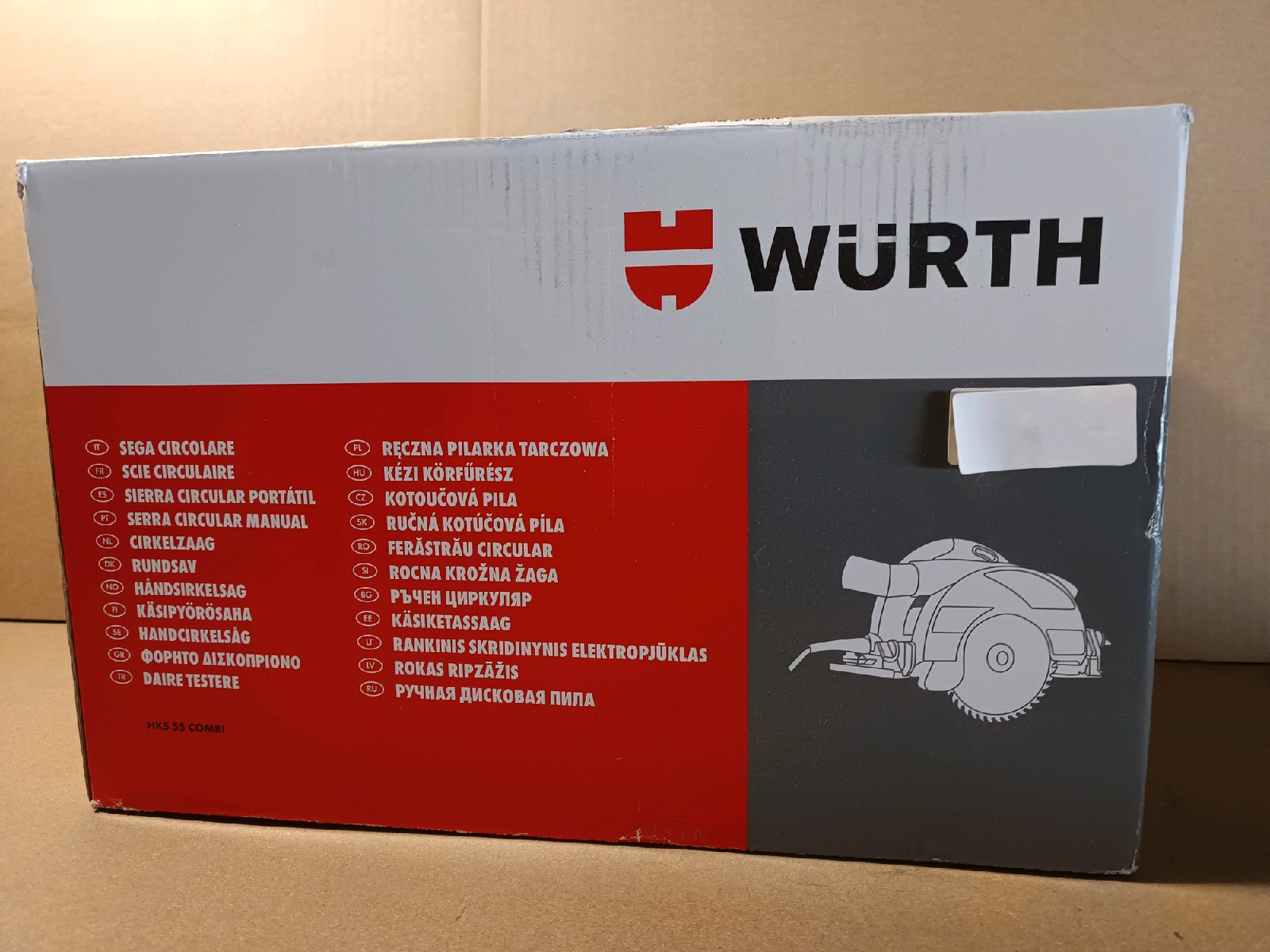 Scie circulaire Wurth HKS 55 Combi — photo 2