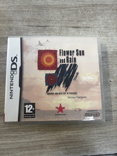 Flower, Sun and Rain Nintendo DS en boite avec notice