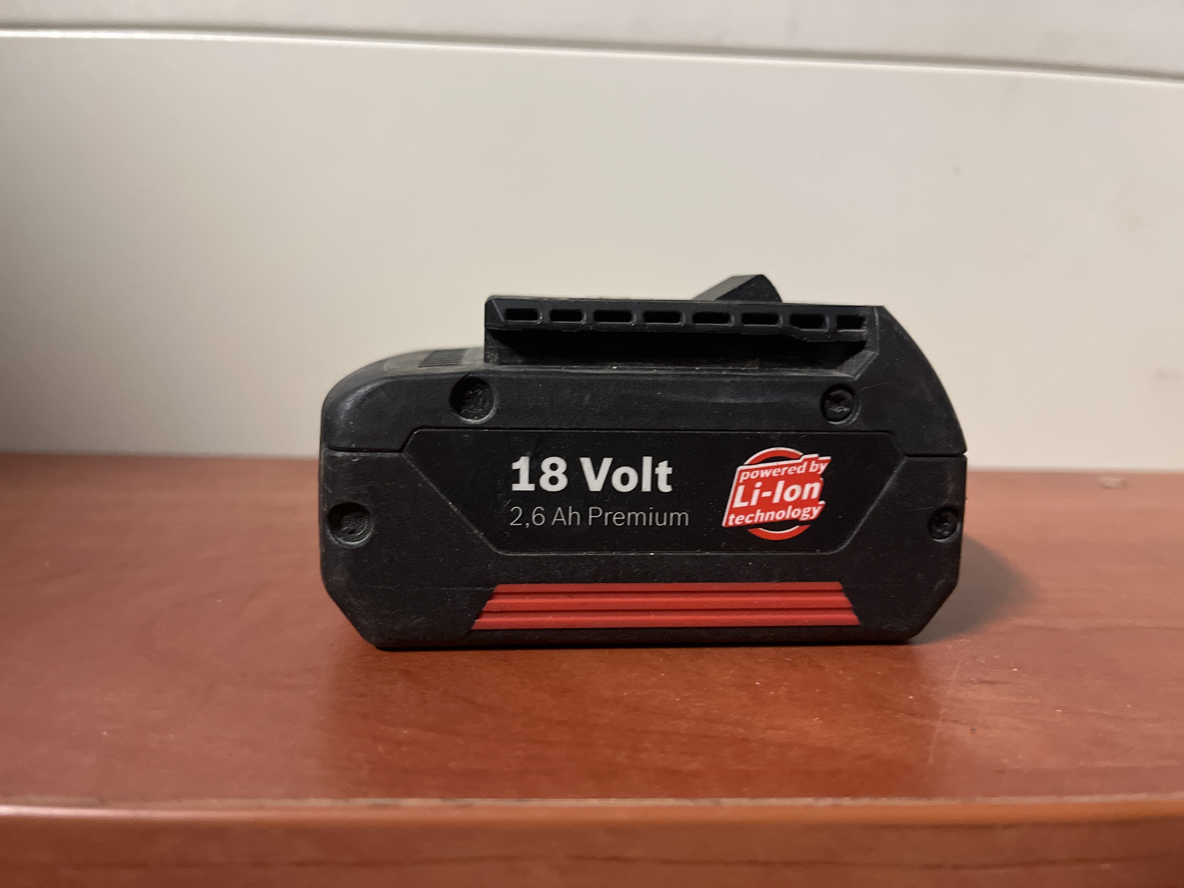 Batterie Li‑Ion 18 Volt 2,6 Ah Premium