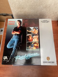 Laserdisc Road House Patrick Swayze Warner Home Video