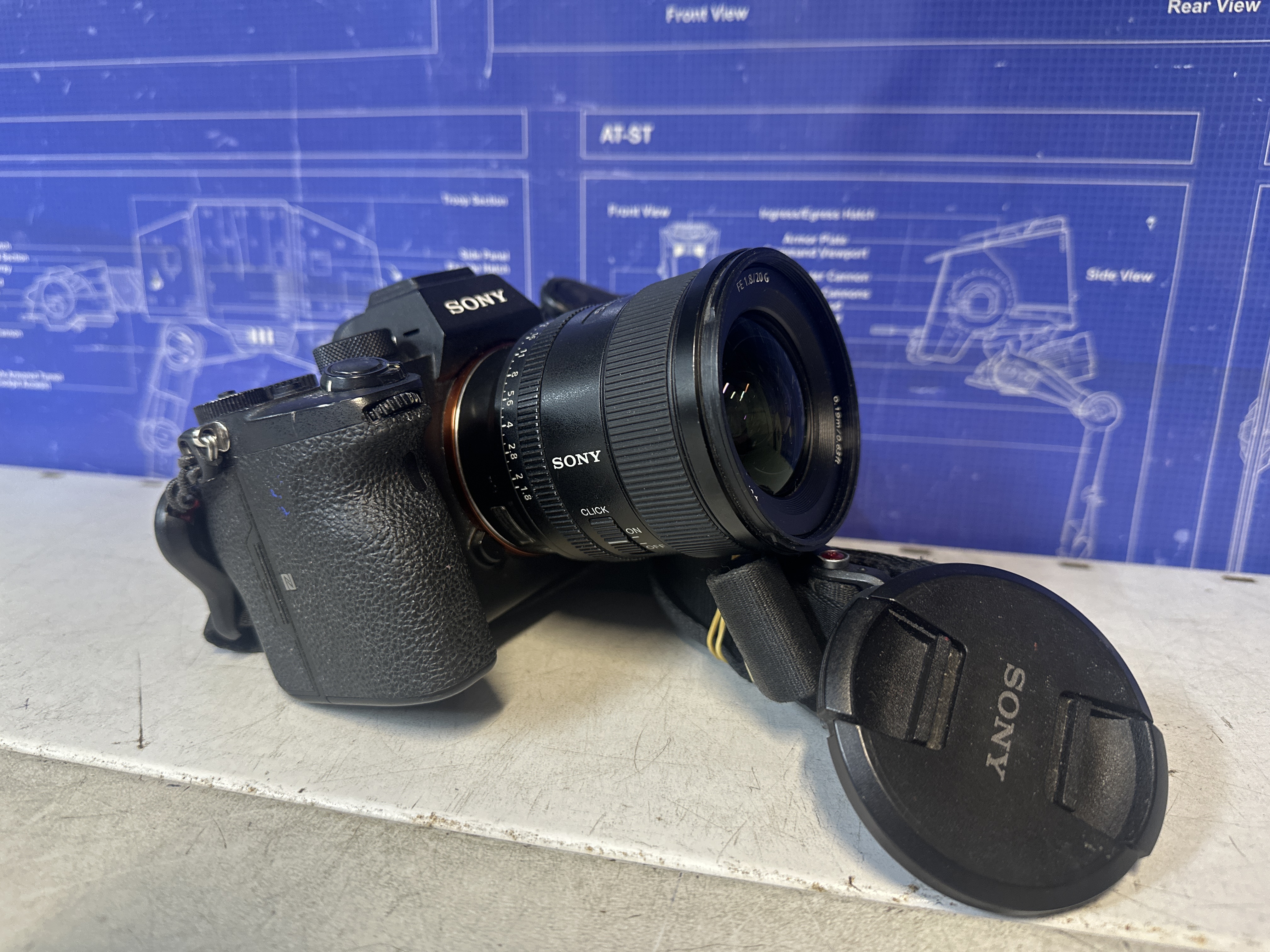 Sony Alpha 7R IV + objectif FE 20 mm f/1.8 G
