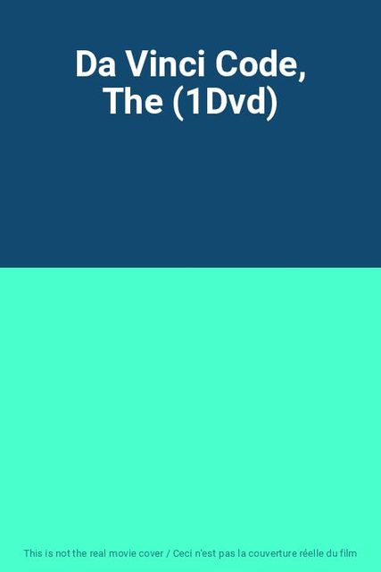 Da Vinci Code, The (1dvd)