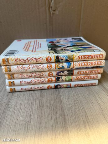 Lot mangas Boing Boing intégrale tomes 1 à 5 Hidemaru