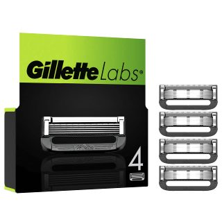 Pack 4 Lames Compatible Avec Le Rasoir Gillette Labs