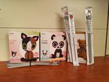 Lot kits crochet AVEC chat panda et aiguilles à tricoter — photo 1