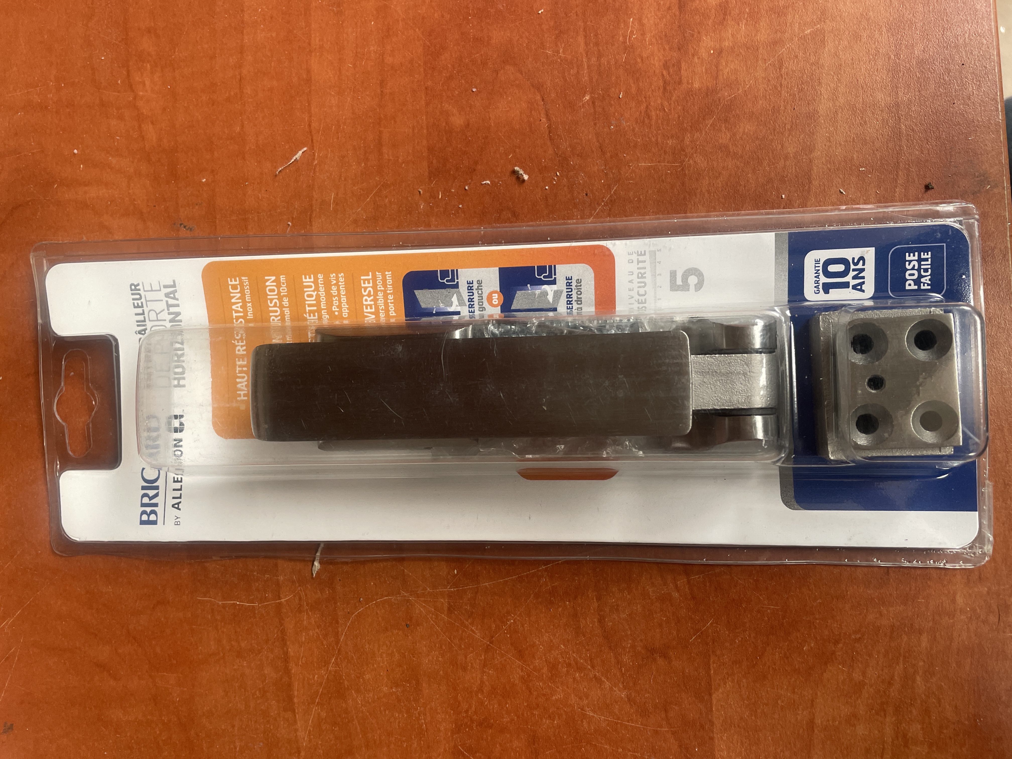 Entrebâilleur de porte horizontal Bricard
