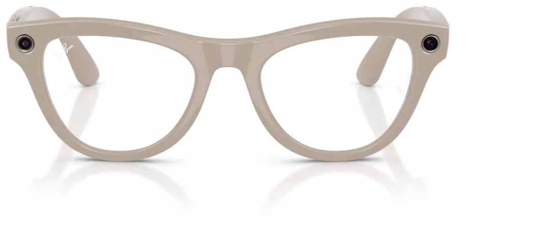 Lunettes connectées META Ray-Ban Skyler Gen2 6700MF52 gris brillant Transition