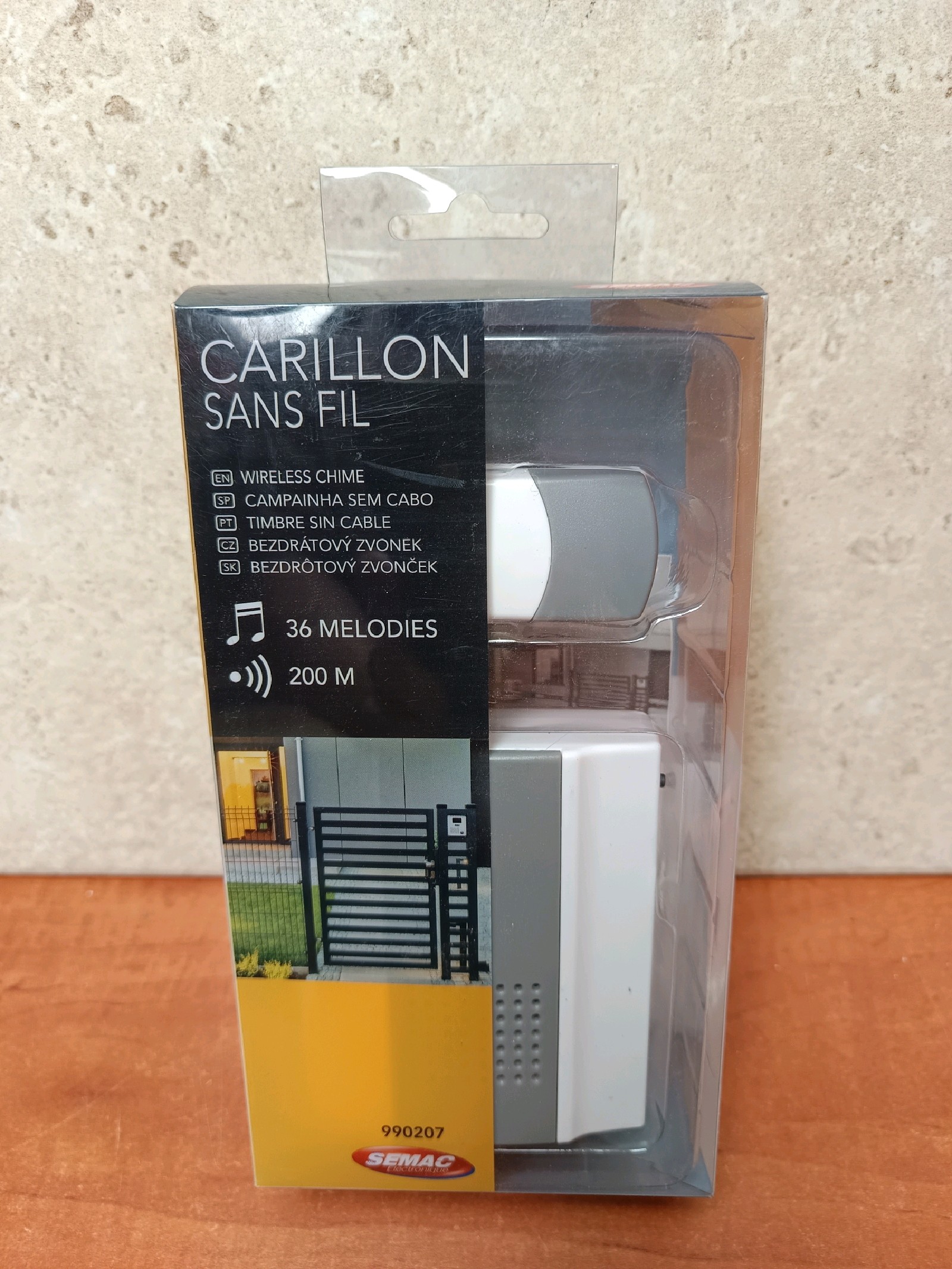 SEMAC Carillon sans fil 36 mélodies 200 m (990207)
