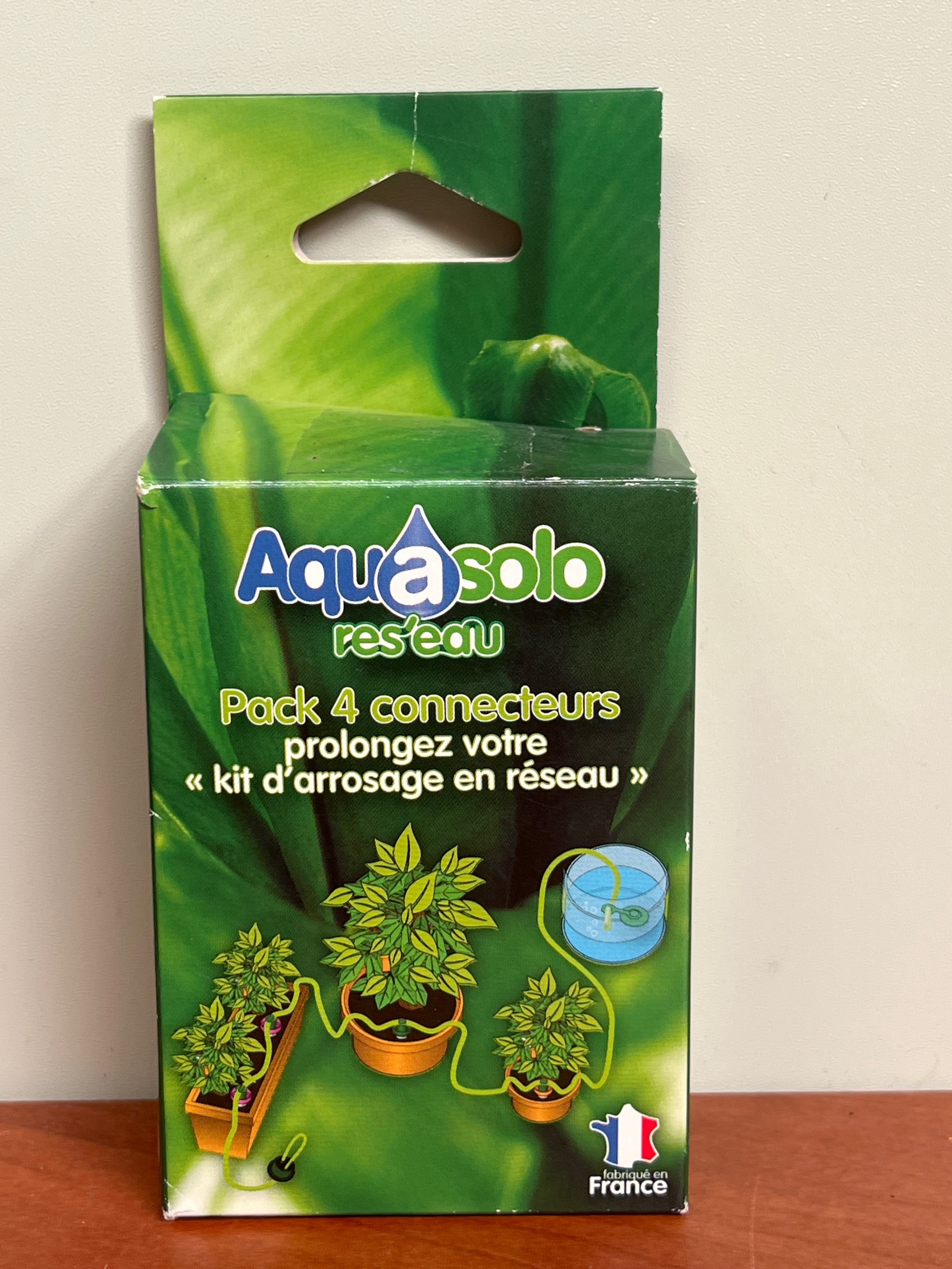 Aquasolo Réseau – Pack de 4 connecteurs pour kit d’arrosage en réseau