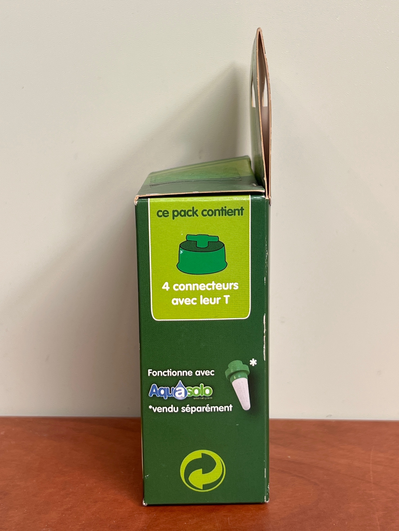 Aquasolo Réseau – Pack de 4 connecteurs pour kit d’arrosage en réseau — photo 2