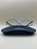 Monture de lunettes carrera aviateur en métal argenté avec étui rigide — photo 2