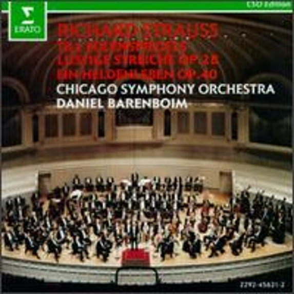 CD Richard Strauss Till Eulenspiegel Ein Heldenleben