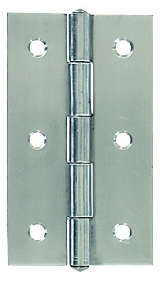 4 charnières de meuble 35x22 inox VYNEX