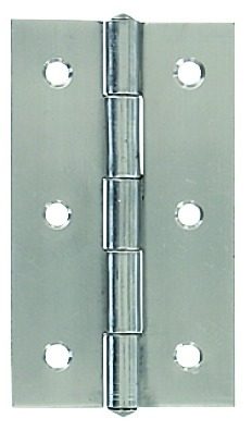 4 charnières de meuble 35x22 inox VYNEX