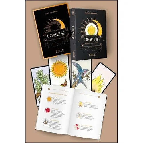 L'Oracle Gé 61 lames et la notice coffret Gérard Barbier