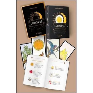 L'Oracle Gé 61 lames et la notice coffret Gérard Barbier