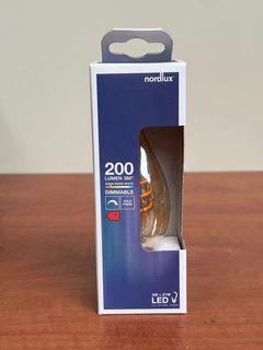 Ampoule LED Nordlux 3W dimmable 200 lm (360°) - Gold