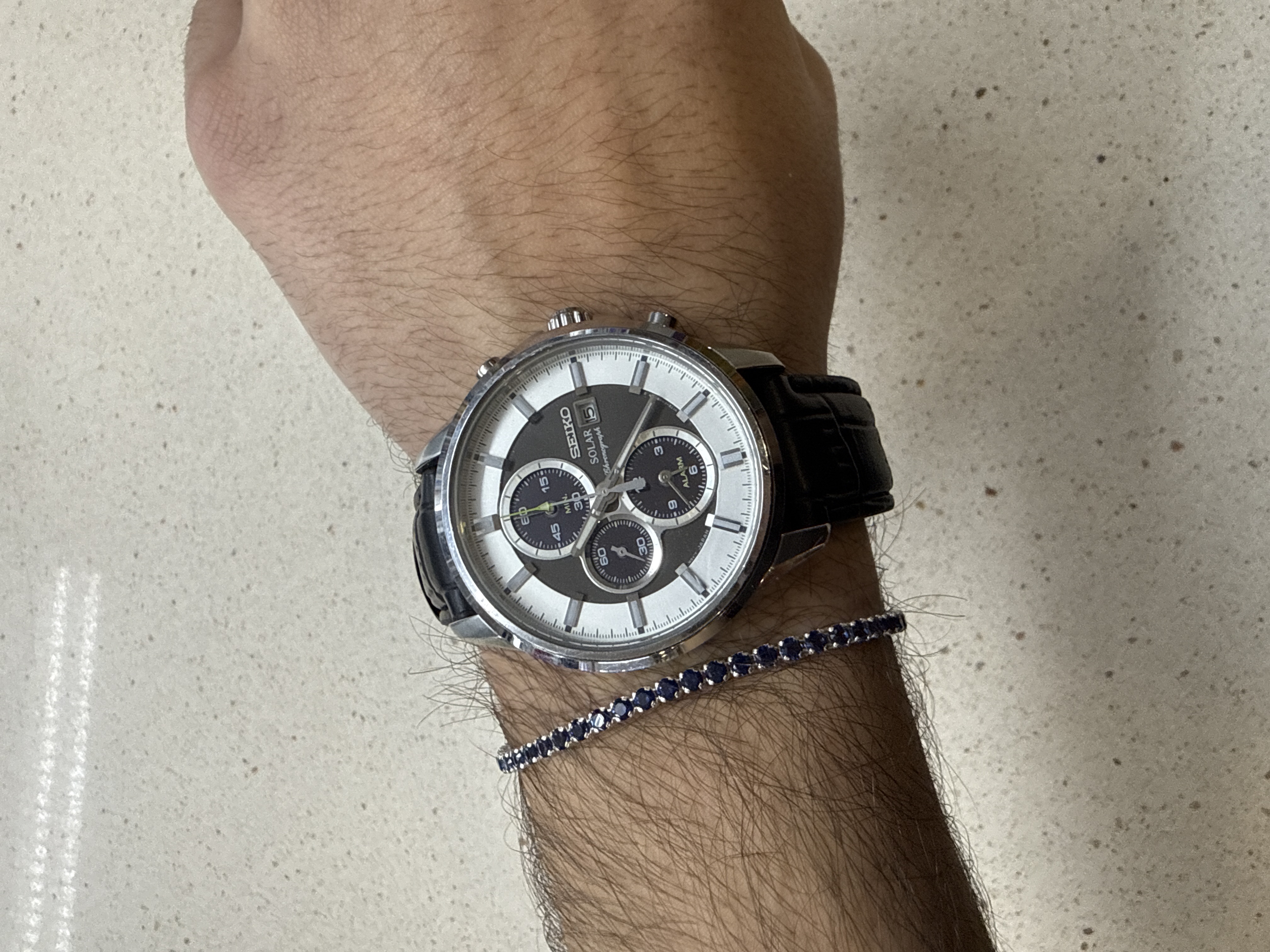 Montre Seiko Solar Chronograph V172-0AR0 — photo 3