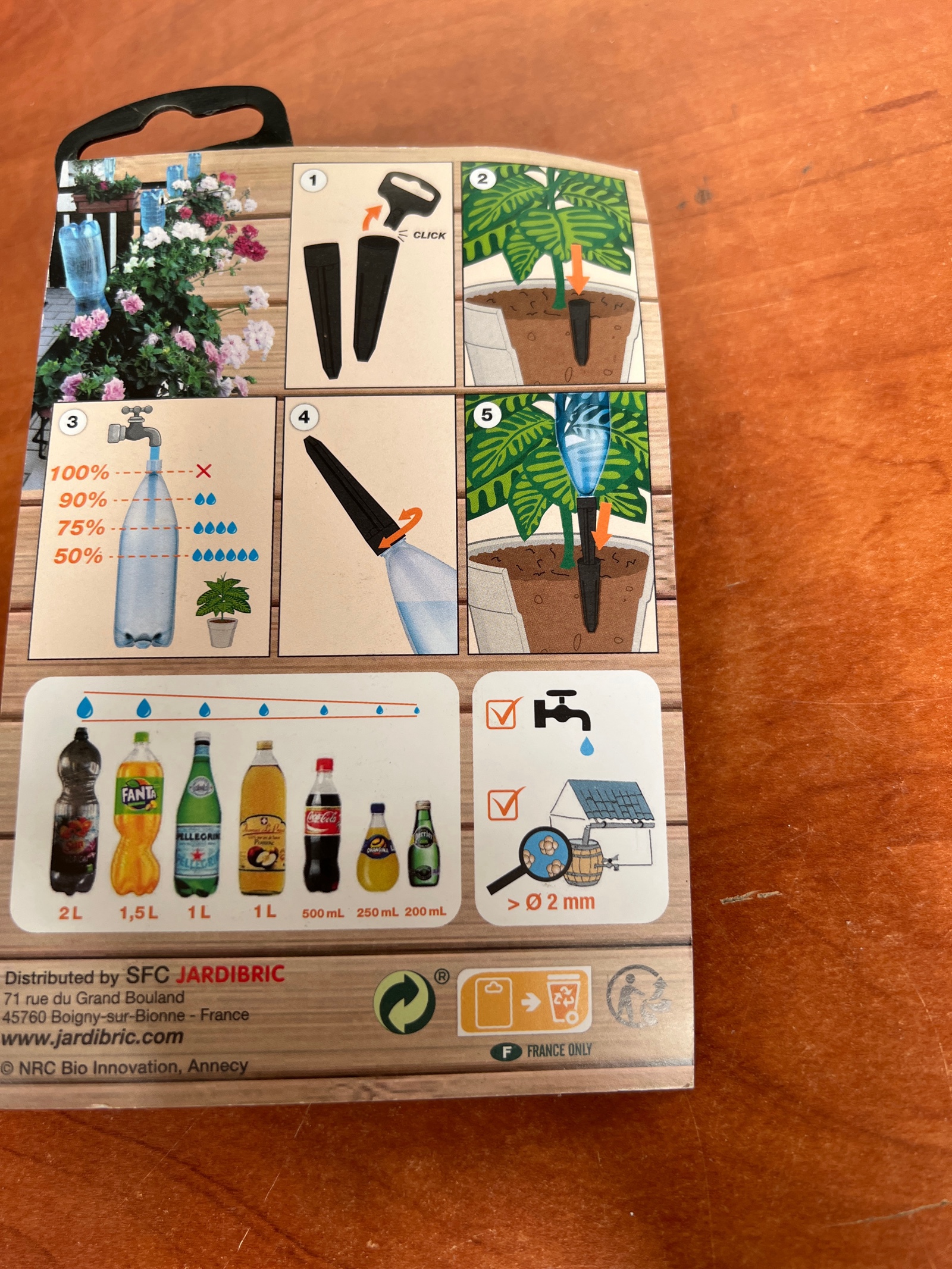 Oriaz cône d'arrosage pour plantes — photo 2